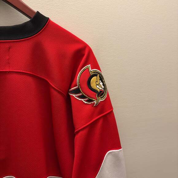 Vintage Ottawa Senators NHL Mesh Jersey Red Pro Player Size XL - Picture 5 of 9